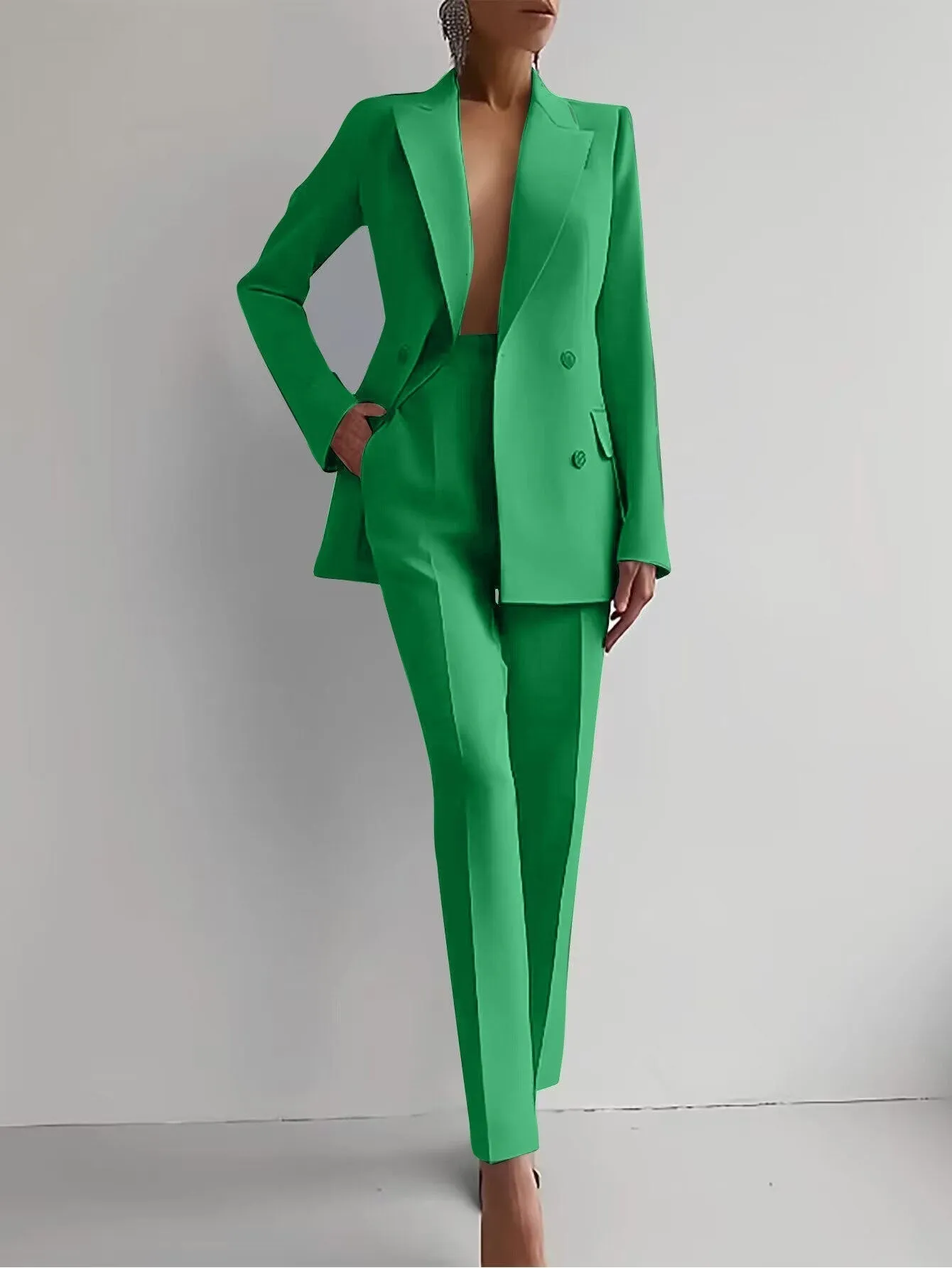 WISBETH - ELEGANT BLAZER AND PANTS SUIT