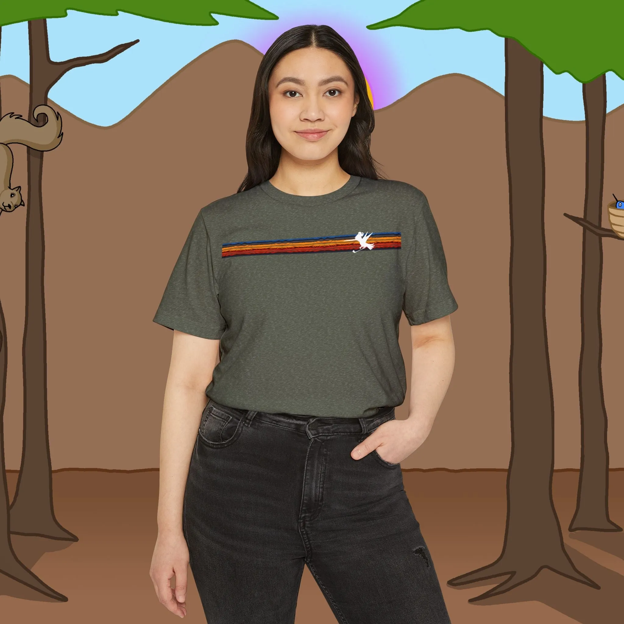 Women's Golf  Recycled Loose Fit T-Shirt