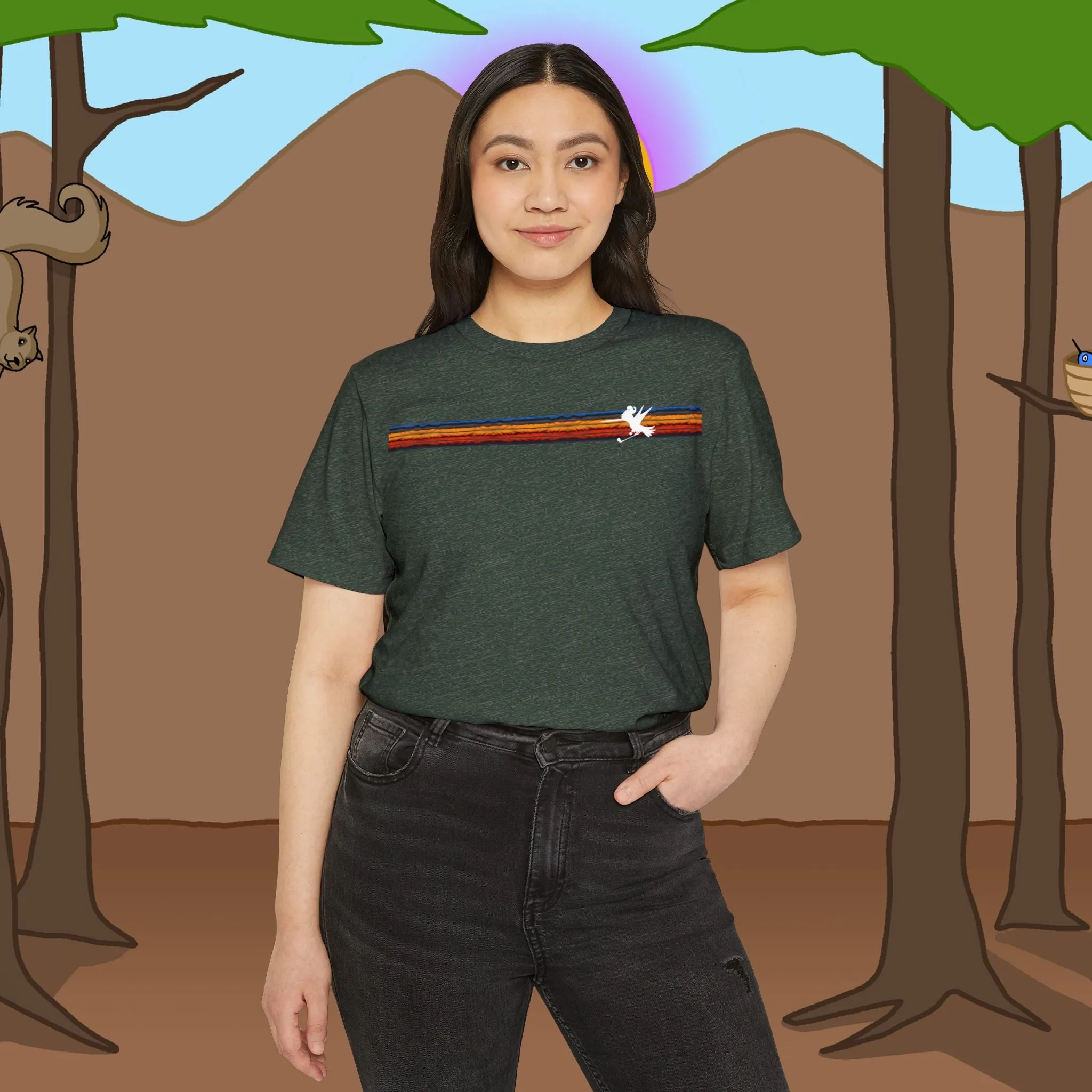 Women's Golf  Recycled Loose Fit T-Shirt