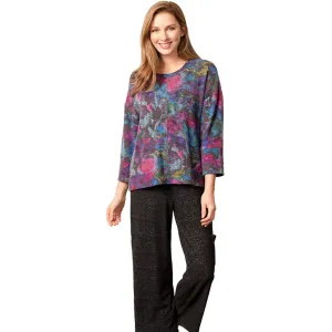 Women's Habitat 3/4 Sleeve Boxy Crew Amethyst