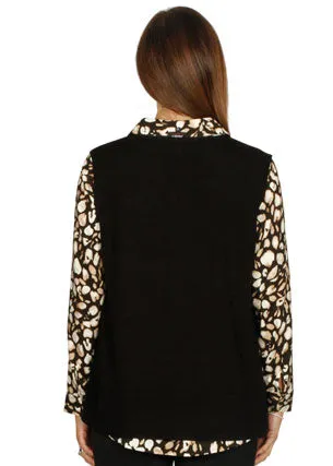 Wool blend vest (6162)