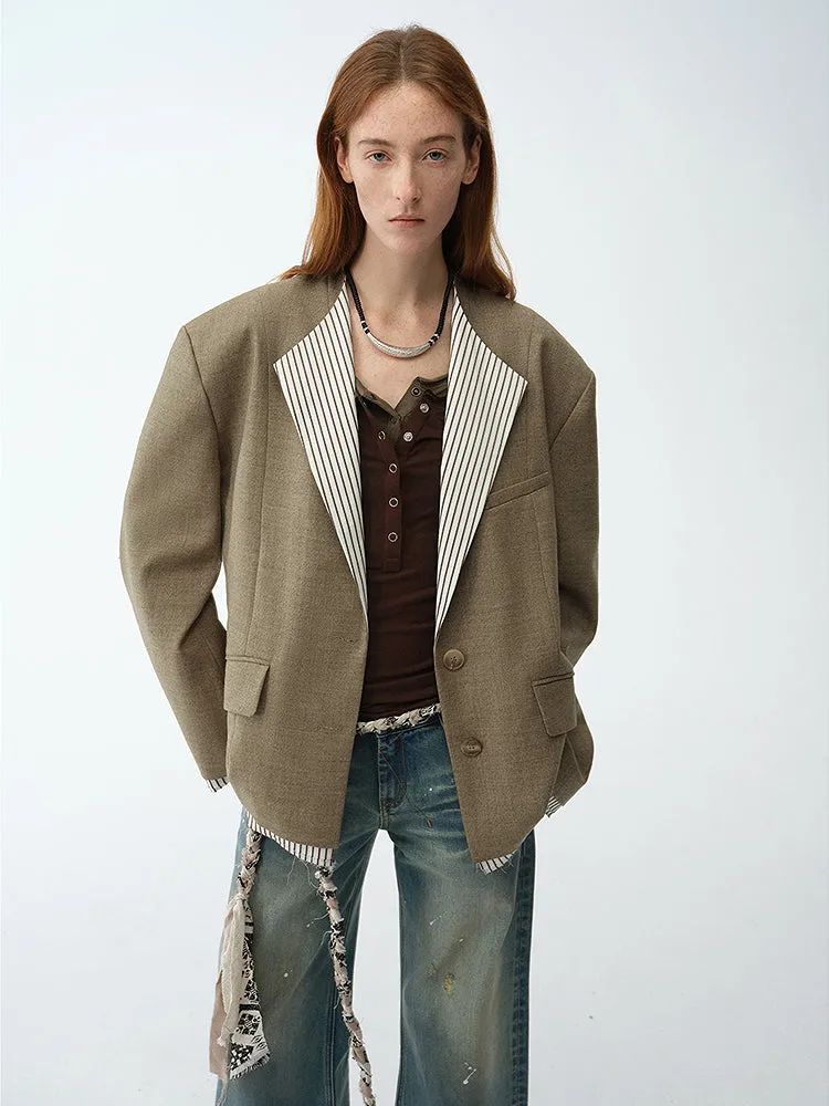 Wool Suit Jacket