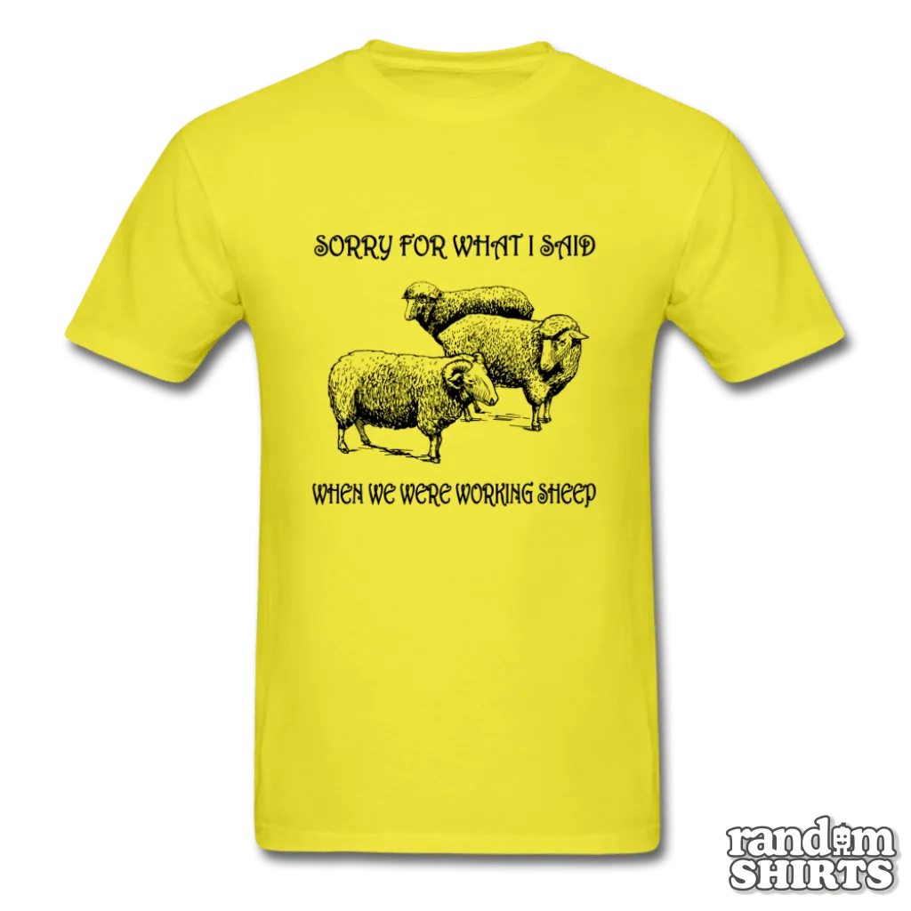 Working Sheep