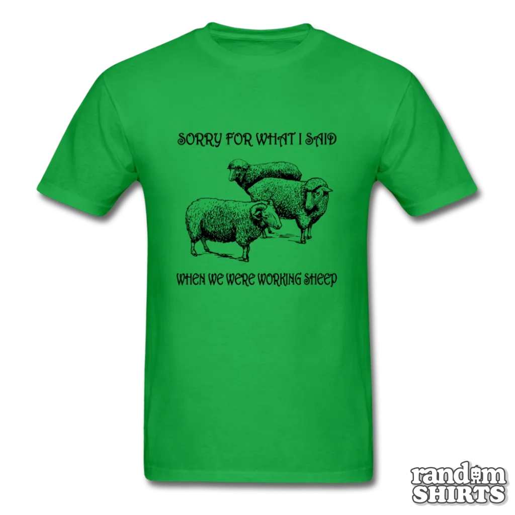 Working Sheep
