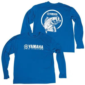 Yamaha CRP-18LPF-BL-LG - Men's Pro Fishing Freshwater Long Sleeve Tee