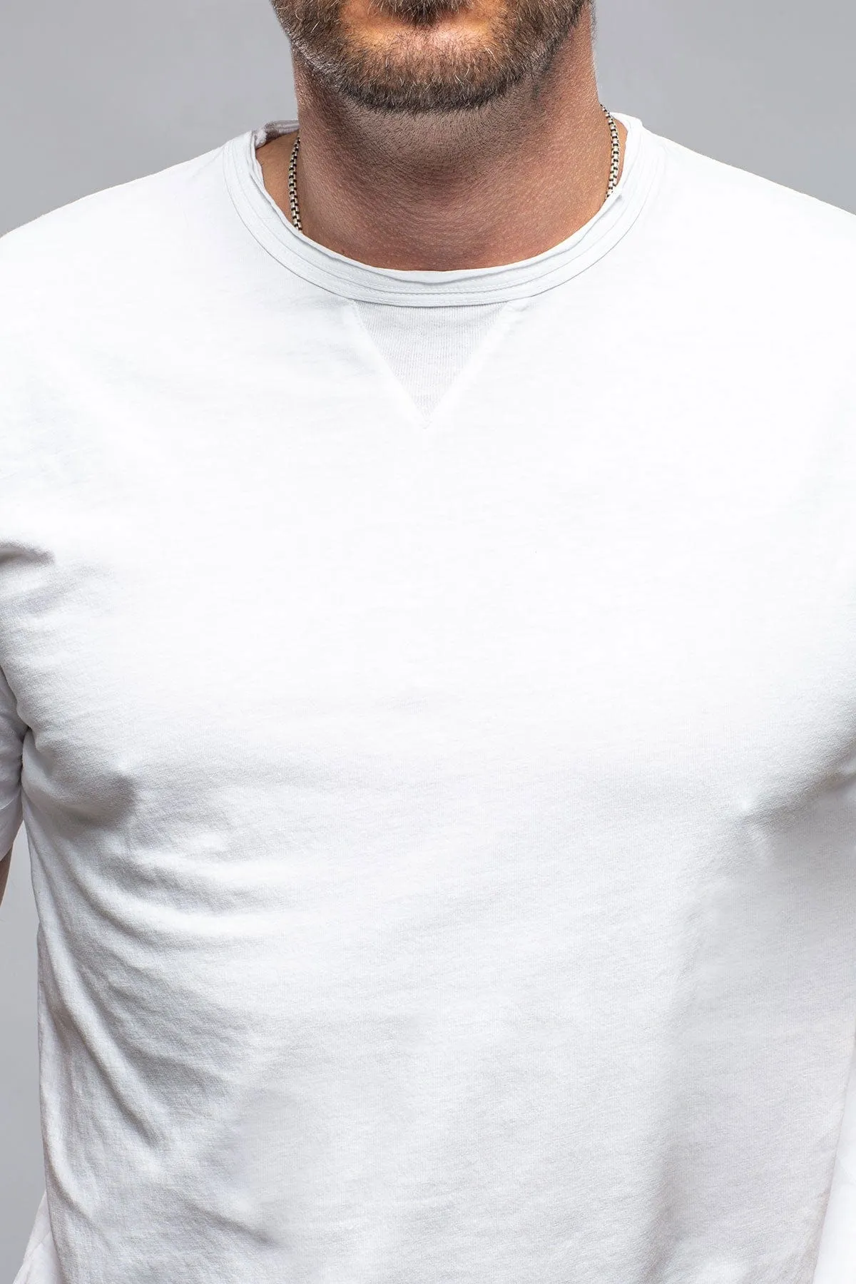 York Crew Neck in White