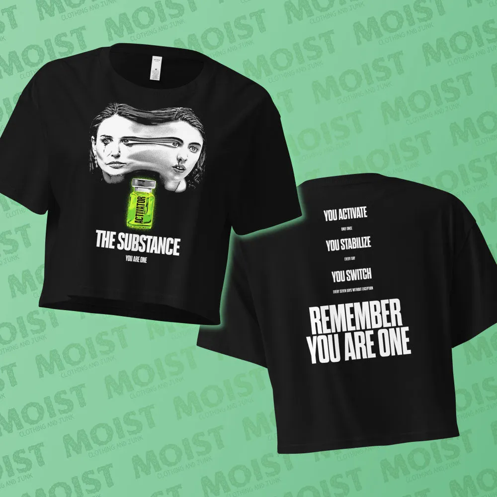 You Are One - The Substance Movie Crop Top