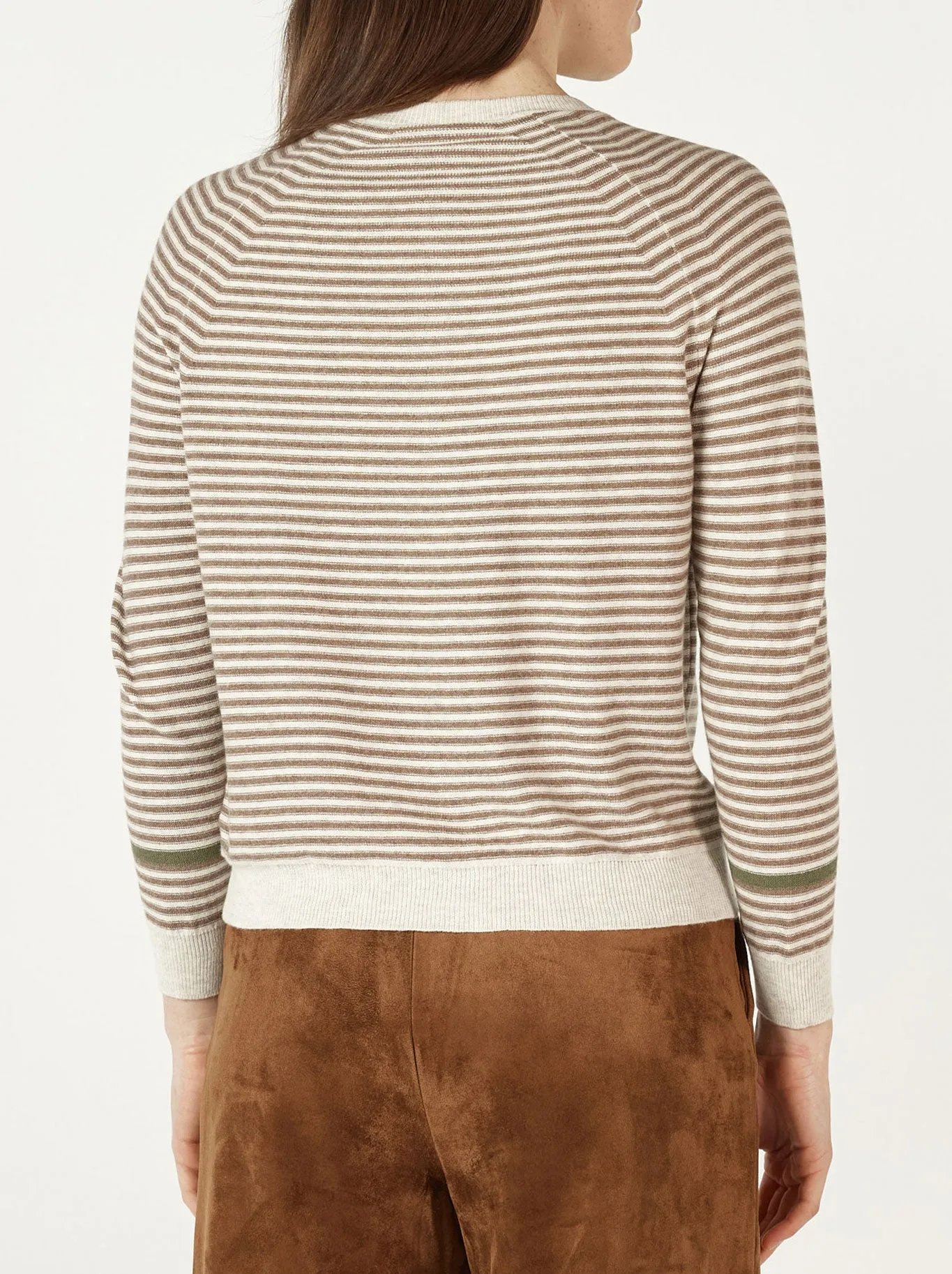 ZAKET & PLOVER ESSENTIAL STRIPE CARDI
