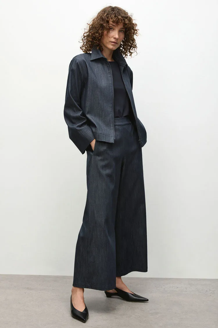 Zip Bomber in Deep Indigo