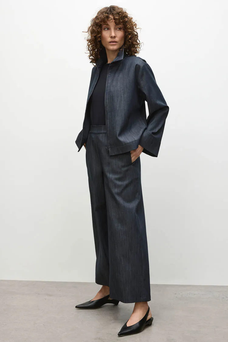 Zip Bomber in Deep Indigo