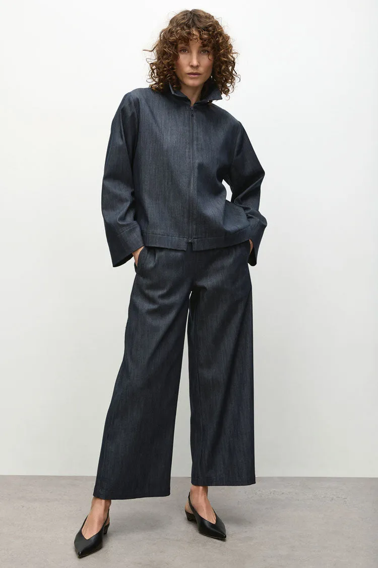 Zip Bomber in Deep Indigo